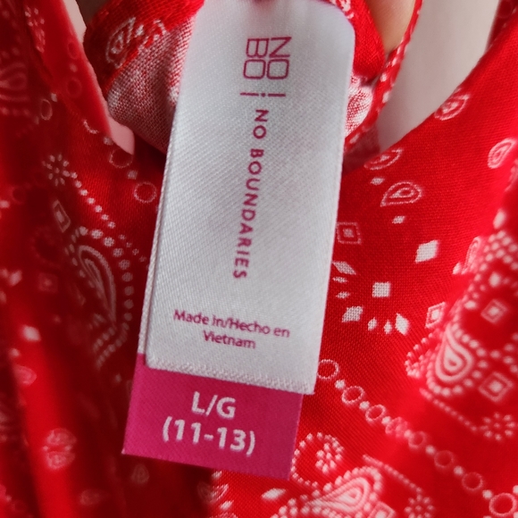 Red Halter spaghetti strap tank - Picture 6 of 7